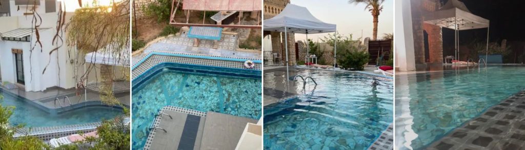 Vacances femme voilée : maison ou villa piscine privée